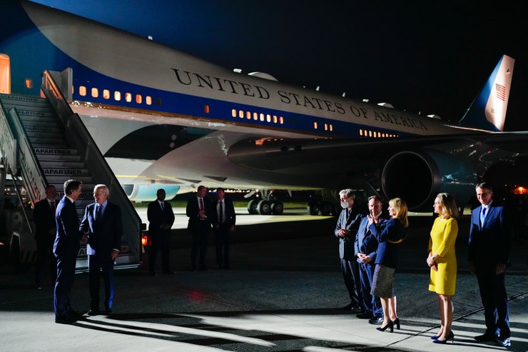 джо байден, білий будинок, візит до Європи, літак судного дня, літаючий пентагон, війна в Україні, президент США