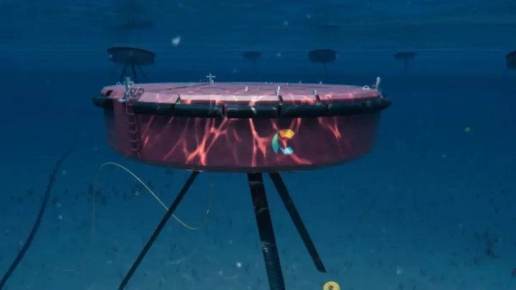 Преобразователь волновой энергии CETO