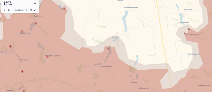 Ситуация в районе Калинового