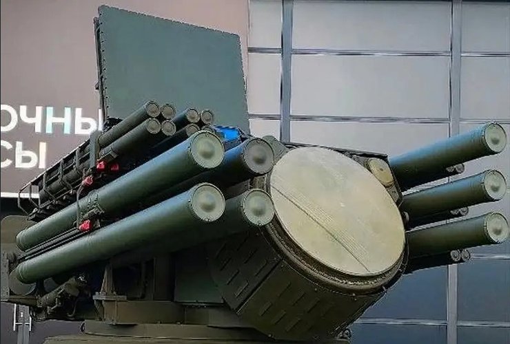 Боевой модуль ЗРК "Панцирь-СМД-Е"