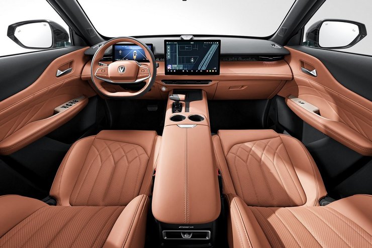 салон Changan Uni-Z, новый Changan Uni-Z, новый Changan Uni-Z, кроссовер Changan