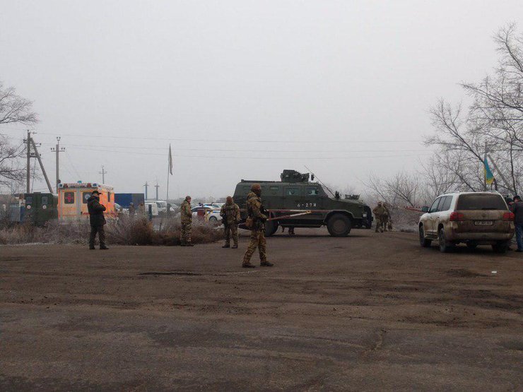 обмен пленными, КПВВ Майорское