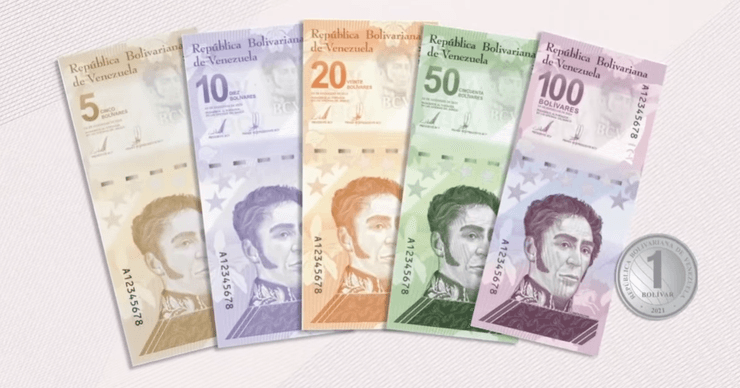 новые боливары, валюта