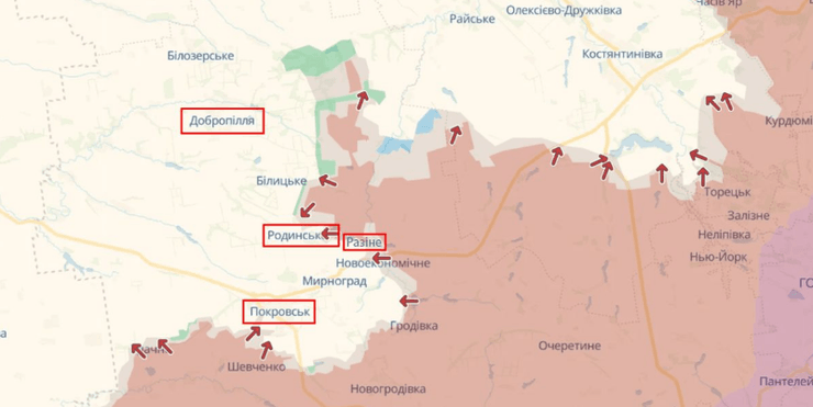 Покровско-Добропольское направление