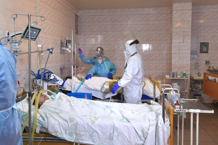 Коронавирус в Украине, реанимация, аппараты искусственной вентиляции, фото