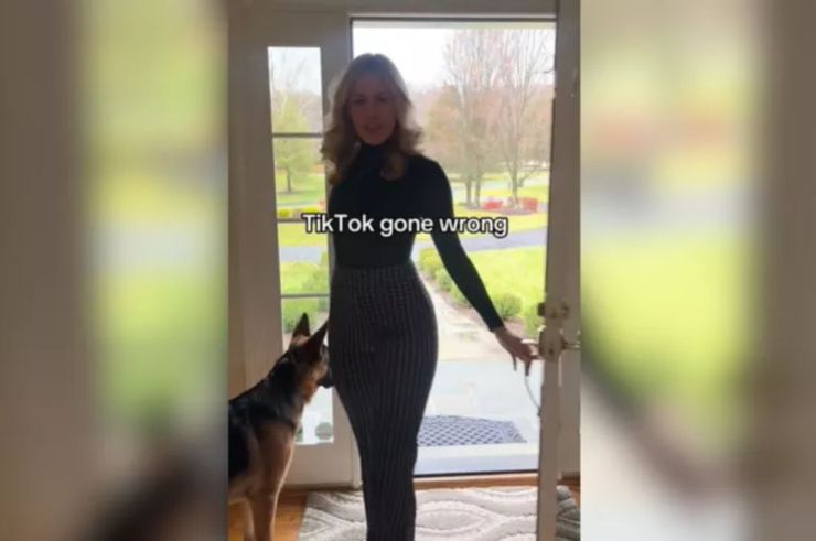 Блогерша чуть не спровоцировала катастрофу, снимая курьезное видео