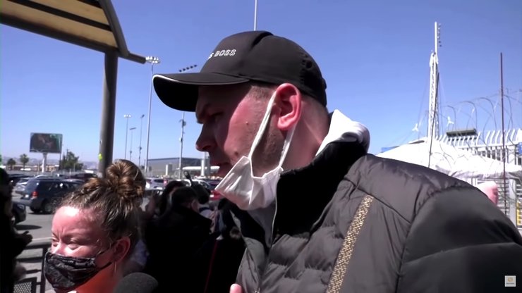 російські біженці, мексика, кордон з США, тихуана, біженці з РФ, українські біженці