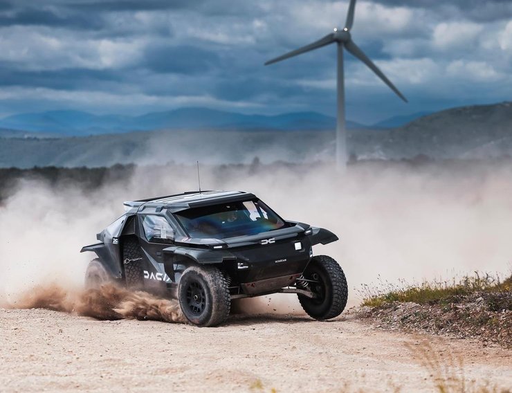 новая Dacia Sandrider, внедорожник Dacia, ралли Дакар