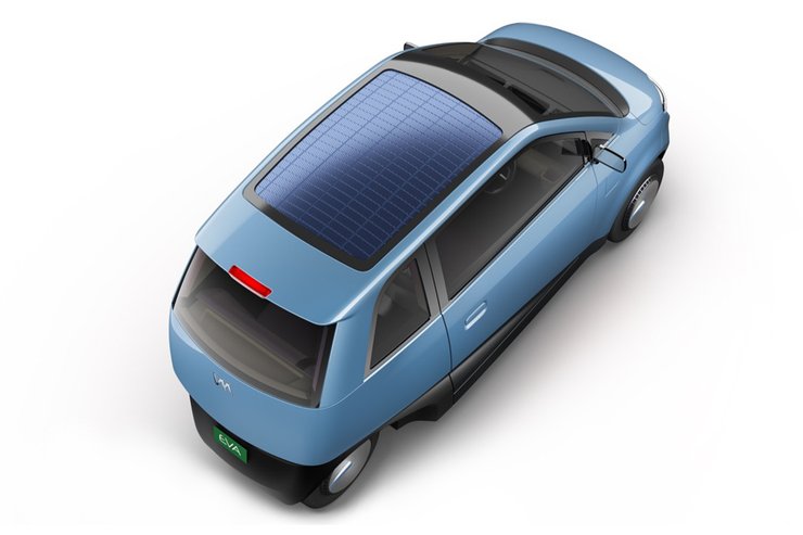 авто на солнечных батареях, Vayve Eva, электромобиль Vayve Eva, солнечные батареи, новый Vayve Eva, новый Vayve Eva
