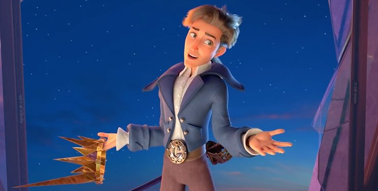 Гулливер возвращается - кадр из мультфильма от квартала 95