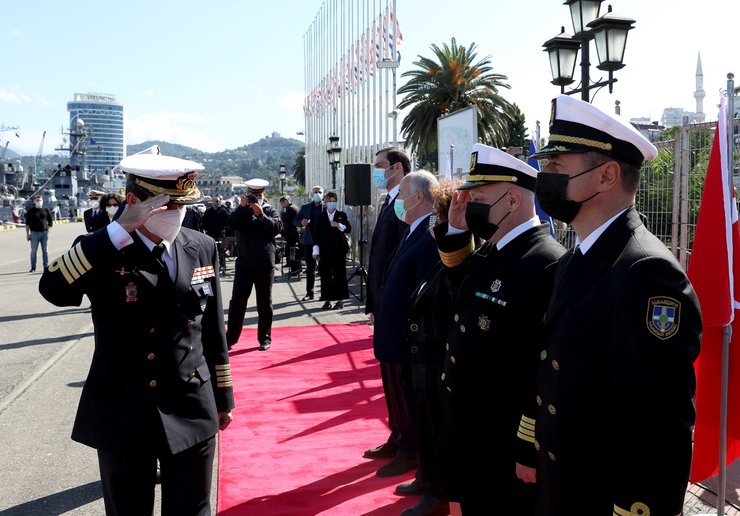 Визит представителей ВМС НАТО в Грузию