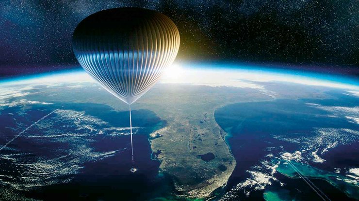 Стратосферный воздушный шар, аэростат, полет на аэростате, полет на воздушном шаре