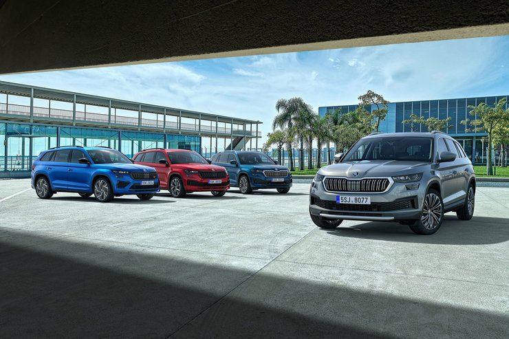 версии шкода кодиак 2021