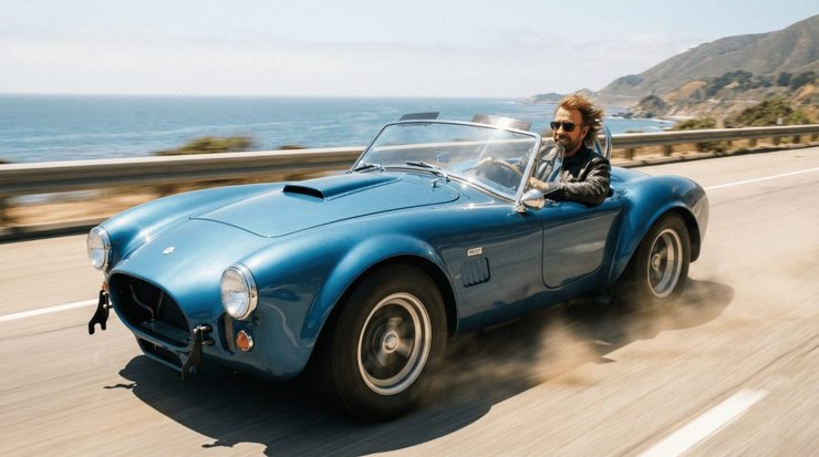 Shelby Cobra Чак Норрис