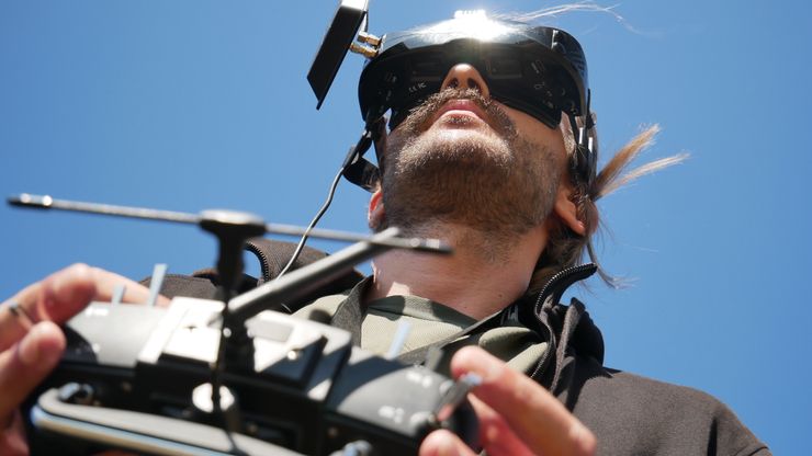 Оператор дрона ВСУ