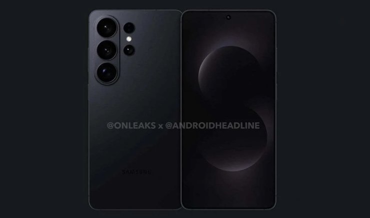 samsung galaxy s26 ultra рендер смартфона витоку дизайн