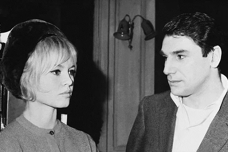 Робер Оссейн и Брижит Бардо