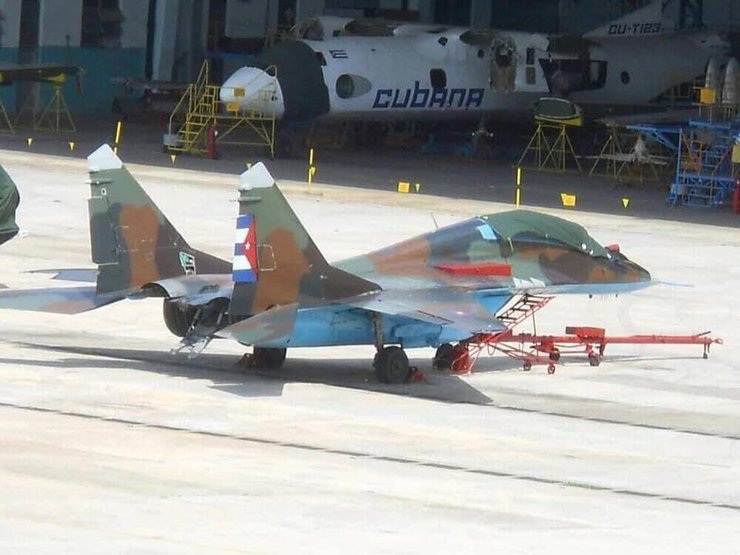 Кубинський МіГ-29УБ, ілюстративне фото з відкритих джерел