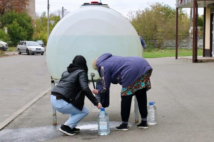 чернигов без воды блэкаут