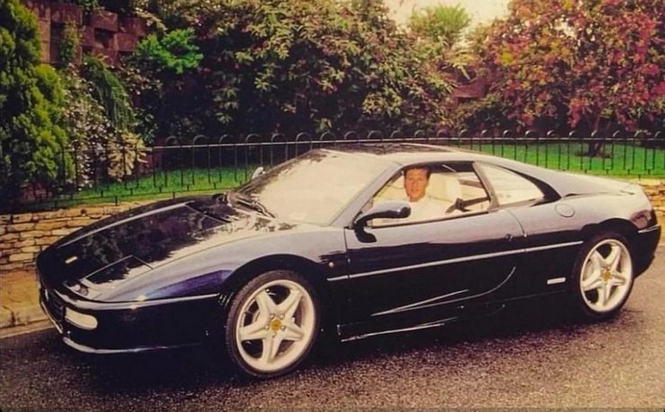авто Шумахера, Ferrari F355 GTS, Ferrari F355, Михаэль Шумахер, суперкар Ferrari, Ferrari Михаэля Шумахера