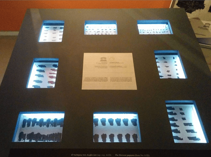 папірус з Дервені, давньогрецький рукопис, орфічна філософія, археологічне відкриття, західна традиція, програма ЮНЕСКО «Пам'ять світу», філософія та релігія, досократівська думка, алегоричний коментар, давньогрецька література, історія