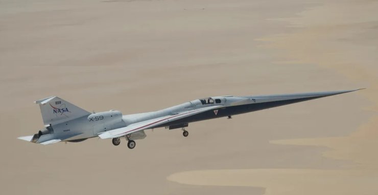 Сверхзвуковой самолет Х-59 готов совершить революцию в пассажирских авиаперелетах