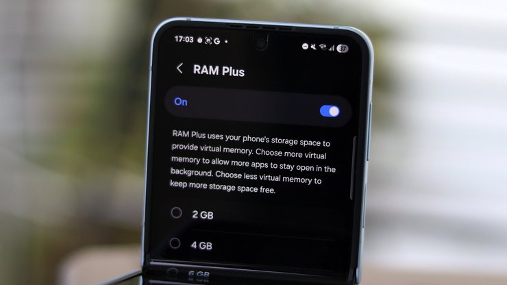 Samsung Galaxy RAM Plus смартфон оперативная память