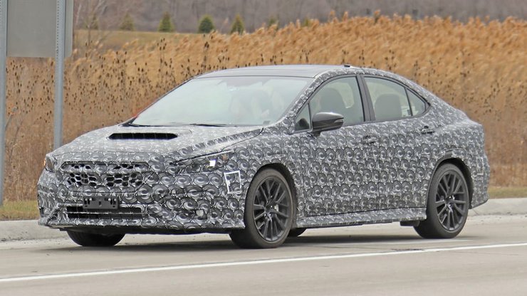 Прототип Subaru WRX нового поколения