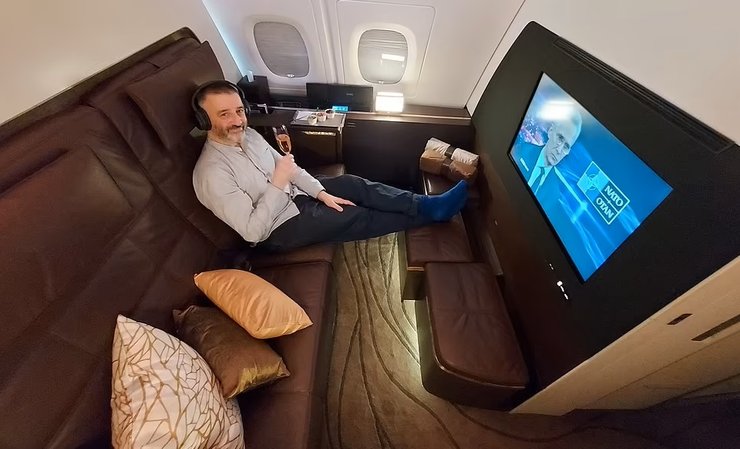 люкс, літак, абу дабі