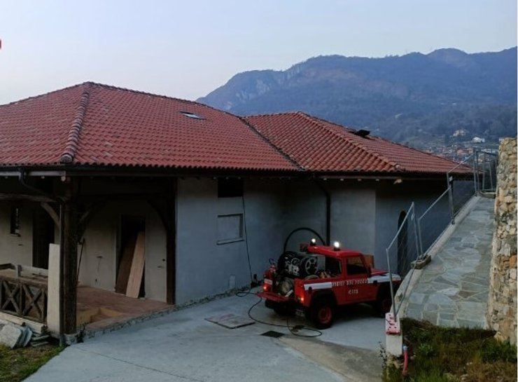 вілла соловйова, Італія, вілла пропагандиста