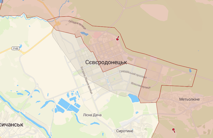 бои за северодонецк