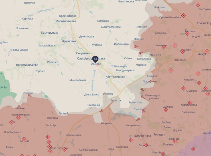 Росіяни підірвали дамбу неподалік від населеного пункту Осикове