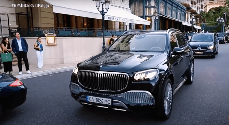 Maybach GLS 2021 дочери Игоря Суркиса