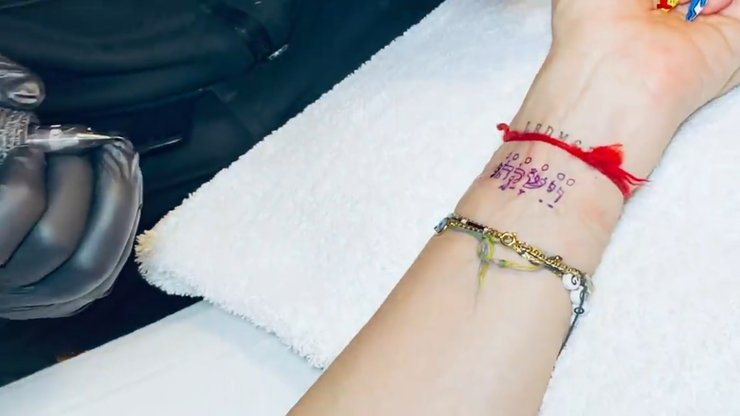 мадонна, татуировка, тату, новое тату, певица