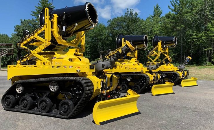 робот-пожарный