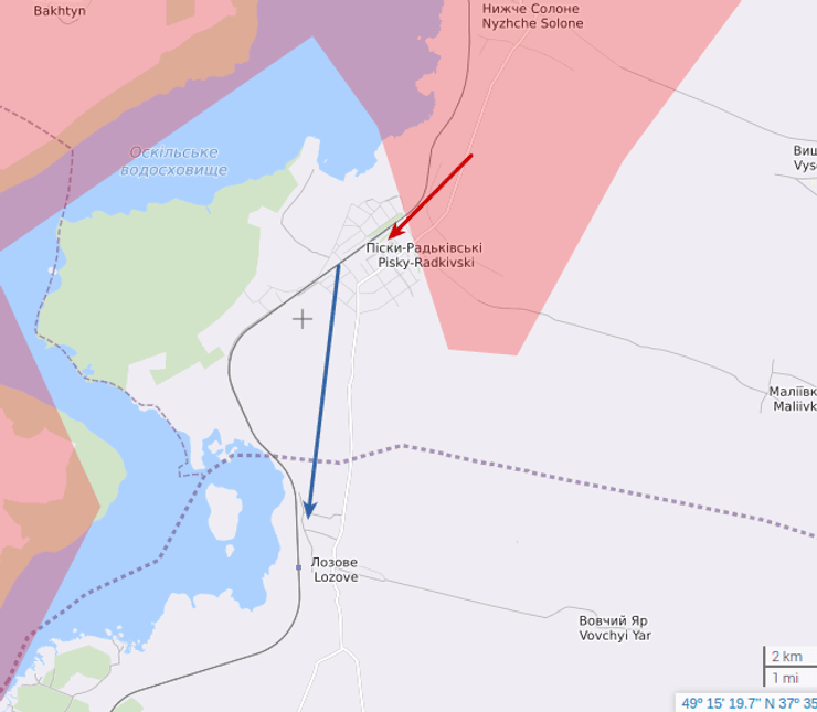 настання Росії в родзинках