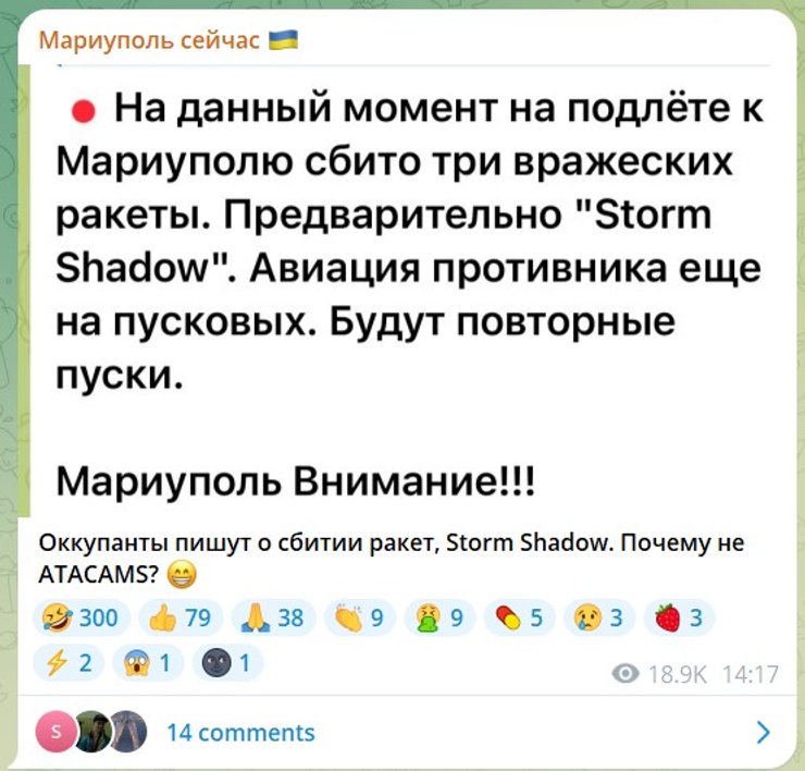 Публикация Telegram