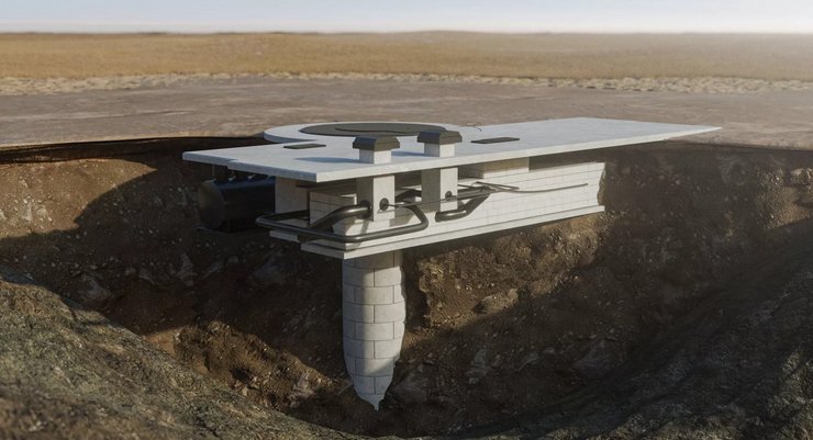 LGM-35A Sentinel шахта