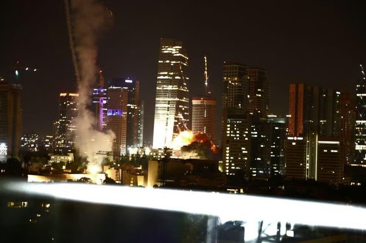 Взрывы в Тель-Авиве, израиль, иран