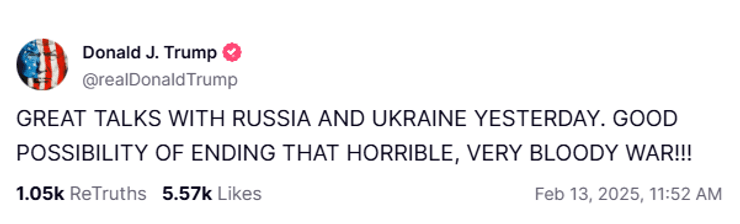мирні переговори, завершення війни
