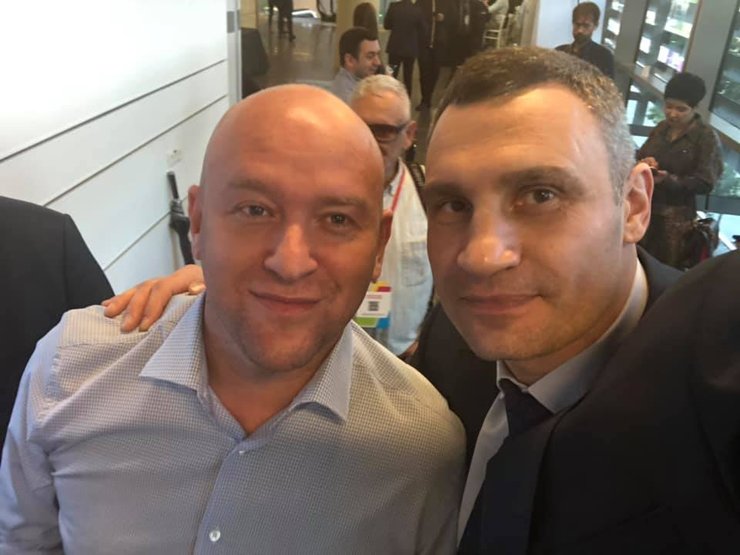 Роман Гольдман, Виталий Кличко