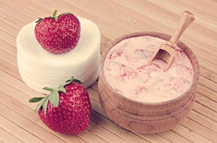 маска, малина, косметика