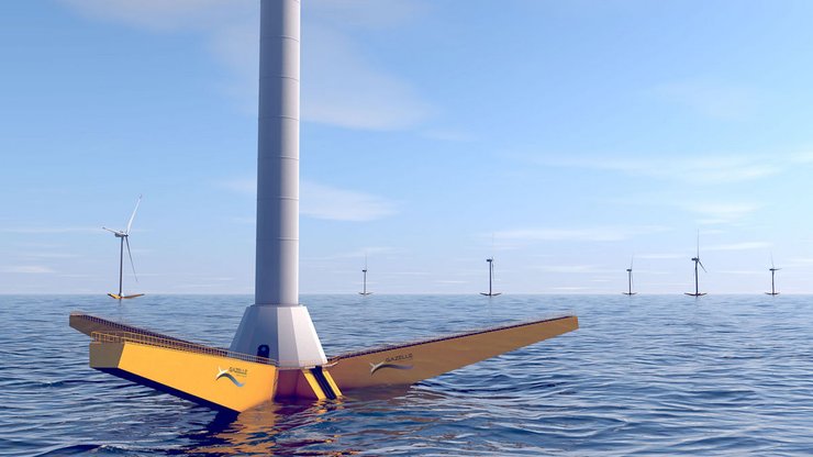 Gazelle Wind Power, ветряк, морской ветряк, ветряная электростанция, ветрогенератор