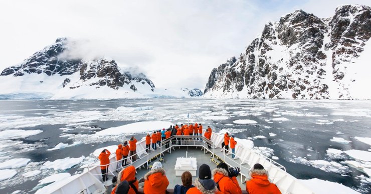 Антарктида, пейзаж
