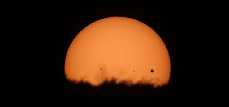 Прохождение Венеры по диску Солнца, Венера, транзит, Солнце