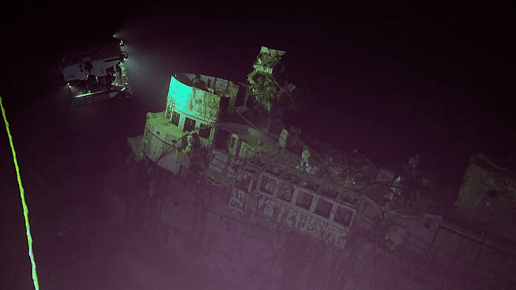 На дні океану знайшли стару машину