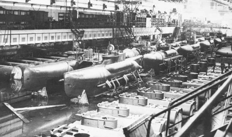 Немецкие подводные лодки