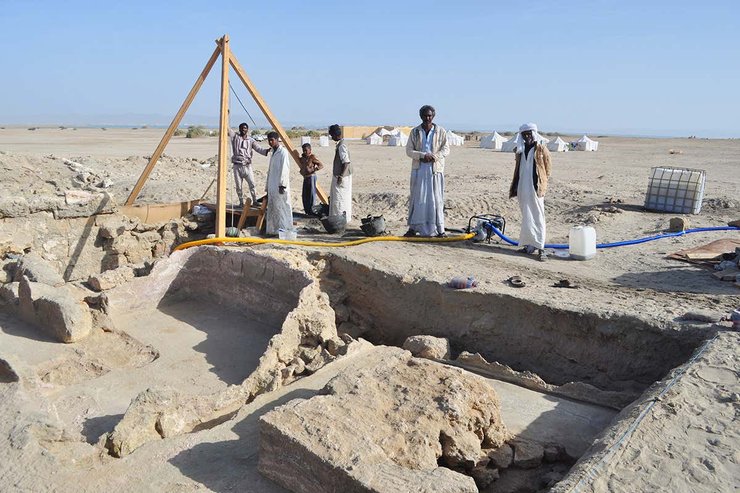 Египет, раскопки, Береника