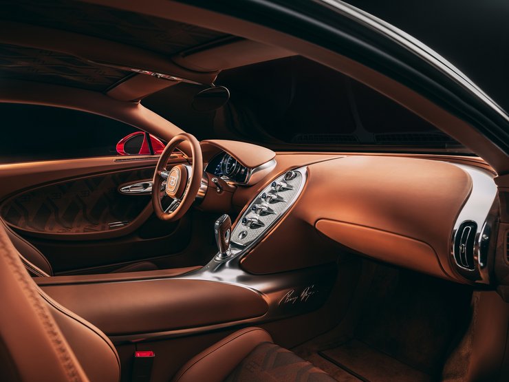 салон Bugatti Veyron