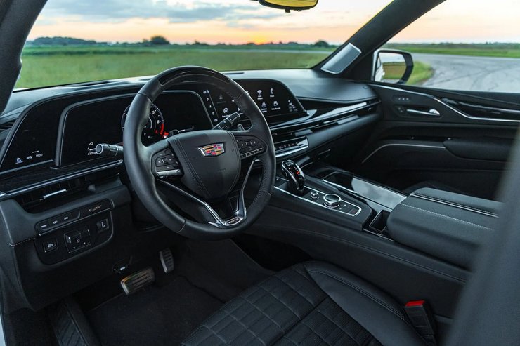 салон Cadillac Escalade-V, Cadillac Escalade, тюнінг Cadillac Escalade, Cadillac Escalade Hennessey
